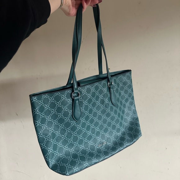 Nine West Lennox Tote Bag Forest Green - Picture 5 of 10